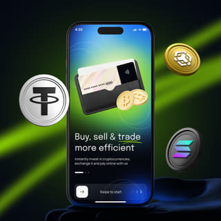 Mobiles Gerät mit der Tradesired Trading-Plattform-Oberfläche