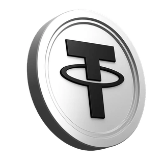 Tether USDT Münze im Vertrauensbereich der Trading-Community